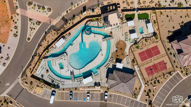 1166 North Riviera Alley Washington, UT 84780 - Photo 26 of 26 Aerial view of a pool area