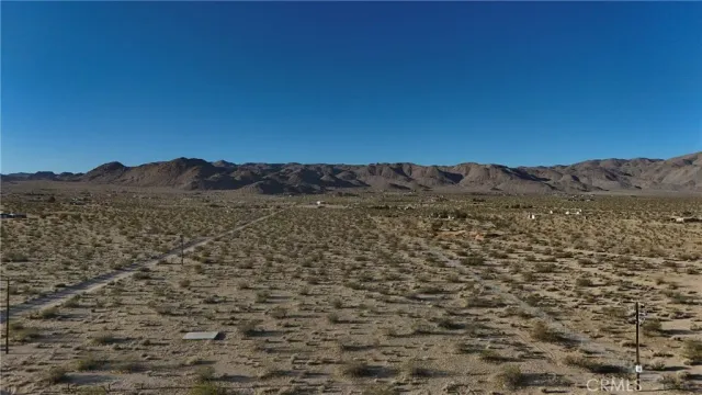 a view of outdoor space and mountain view