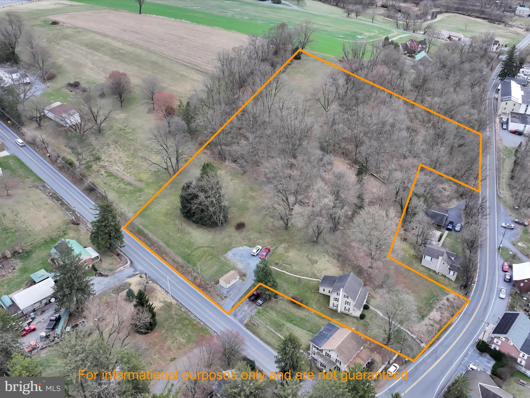 485 North Clay Road Stevens, PA 17578 - Photo 31 of 33 Aerial Lot Lines