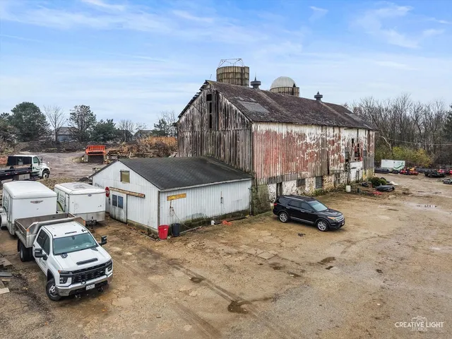 a car parked in front of a house
