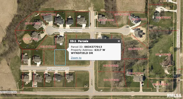 $58,000 | Lot 23 West Wyndfield Drive, Edwards, IL 61528