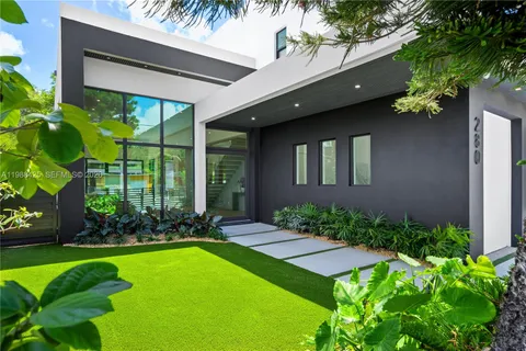 a very nice looking room with a large window