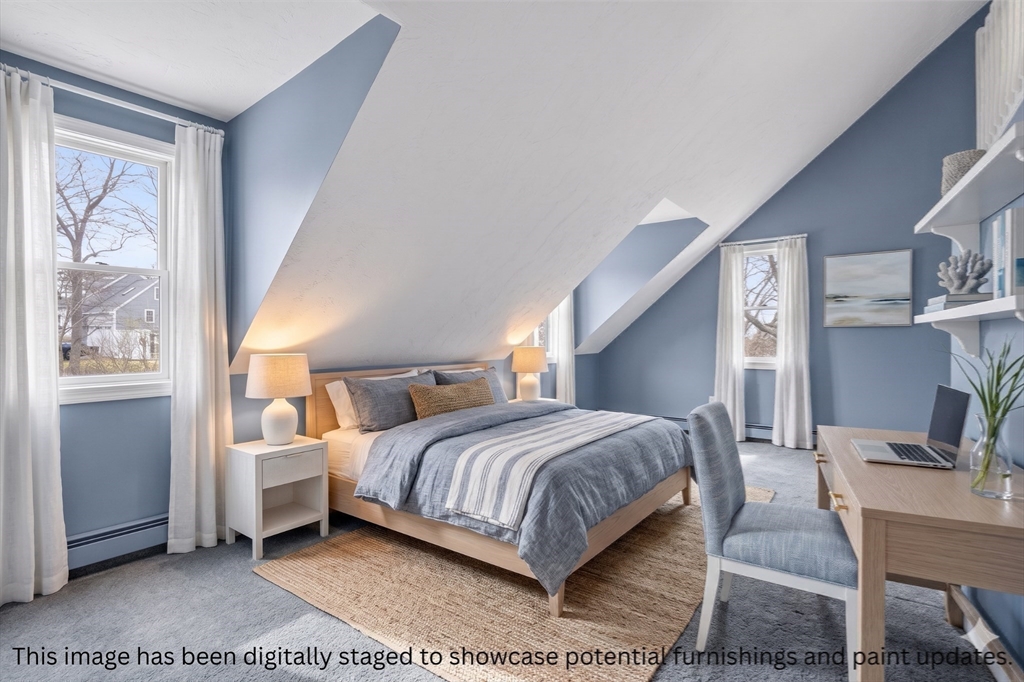 32 Howe Road Cohasset, MA 02025 - Photo 8 of 25 a bedroom with a bed and window
