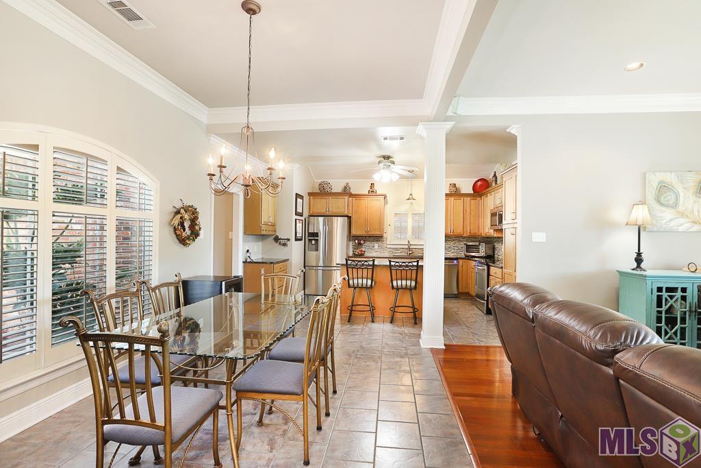 1163 Springlake Drive Baton Rouge, LA 70810 - Photo 8 of 30 Open Dining to Kitchen