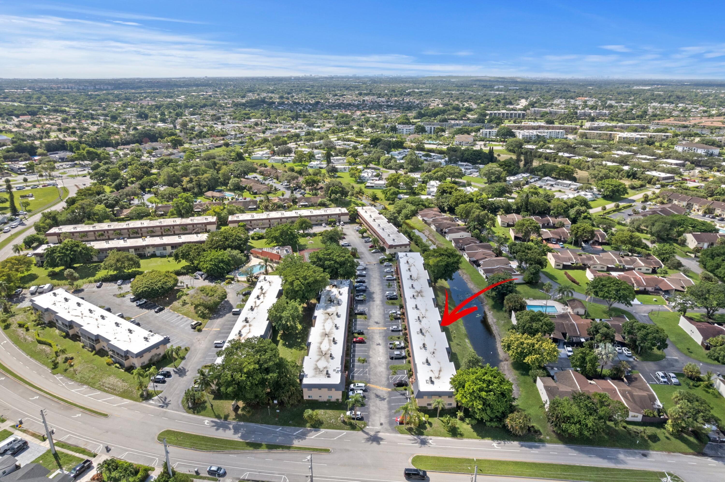9374 Southwest 3rd Street, Unit 708 Boca Raton, FL 33428 - Photo 22 of 35 Aerial Neighborhood View