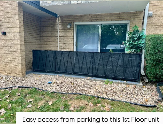 a view of city from balcony