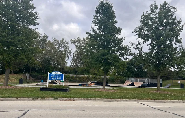 a view of a grassy field