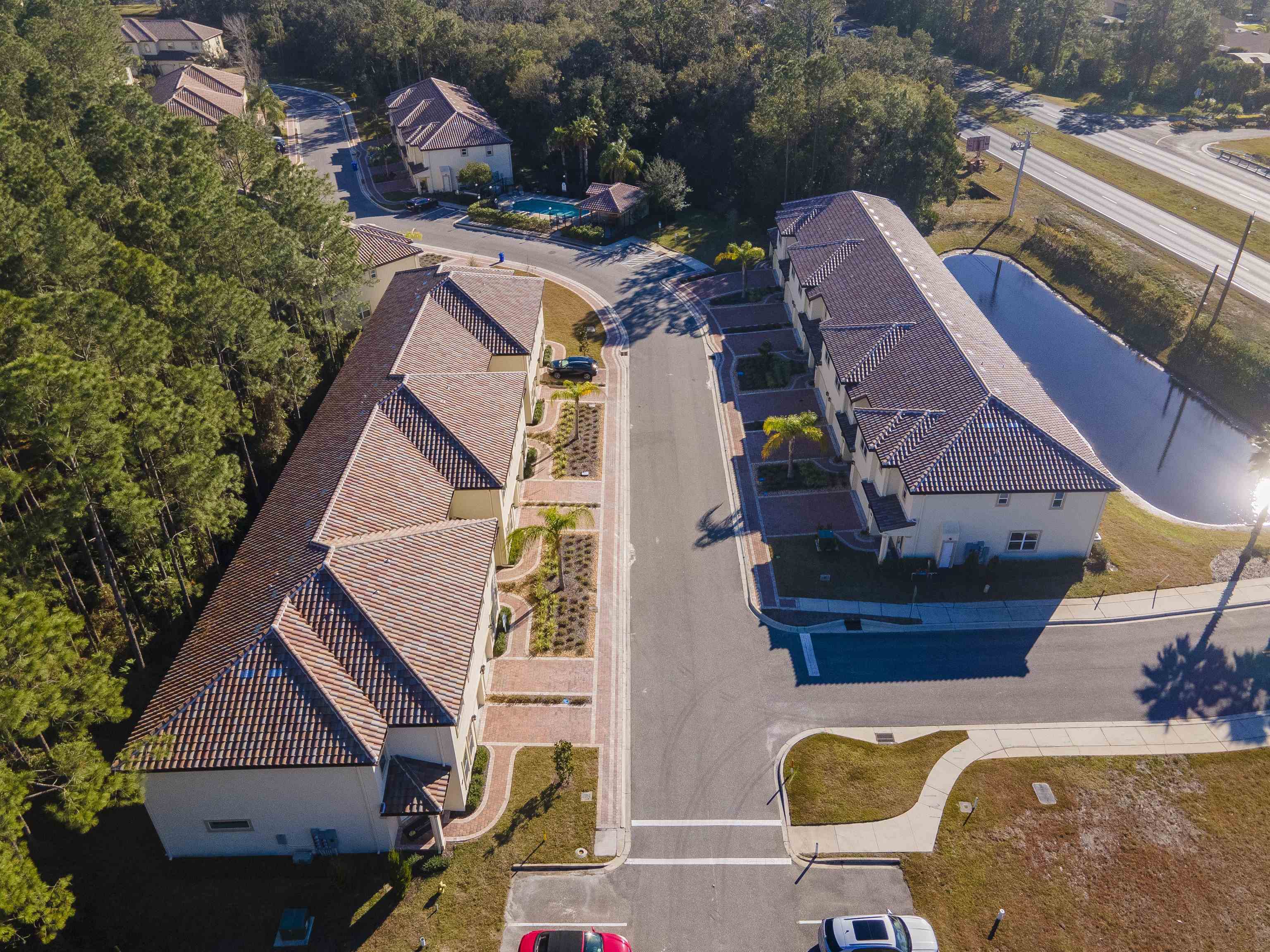 264 Grand Ravine Drive St. Augustine, FL 32086 - Photo 44 of 46 an aerial view of a house with a yard potted plants