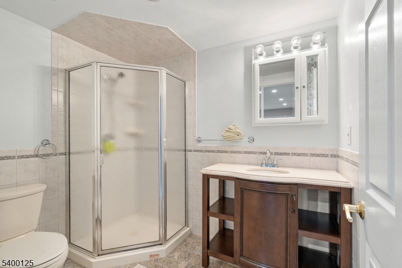 18 Old Wolfe Road Budd Lake, NJ 07828 - Photo 25 of 49 a bathroom with a sink toilet and shower