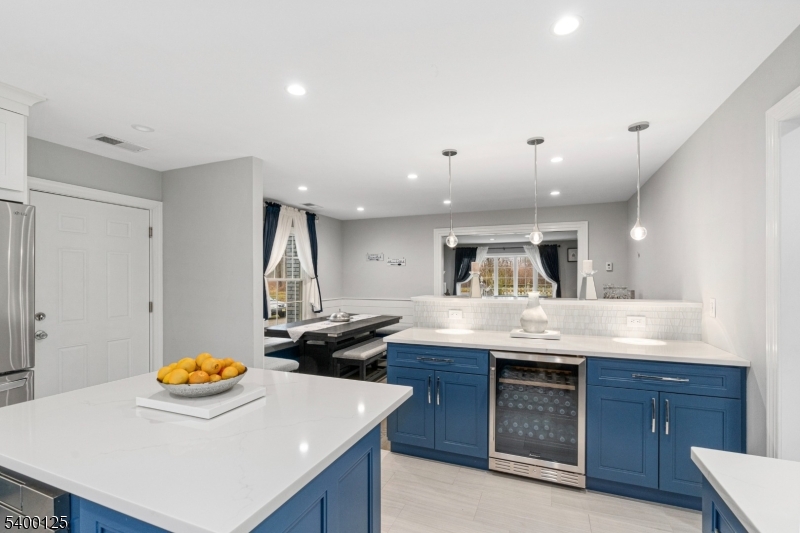 18 Old Wolfe Road Budd Lake, NJ 07828 - Photo 9 of 49 a kitchen with a sink a stove and a refrigerator