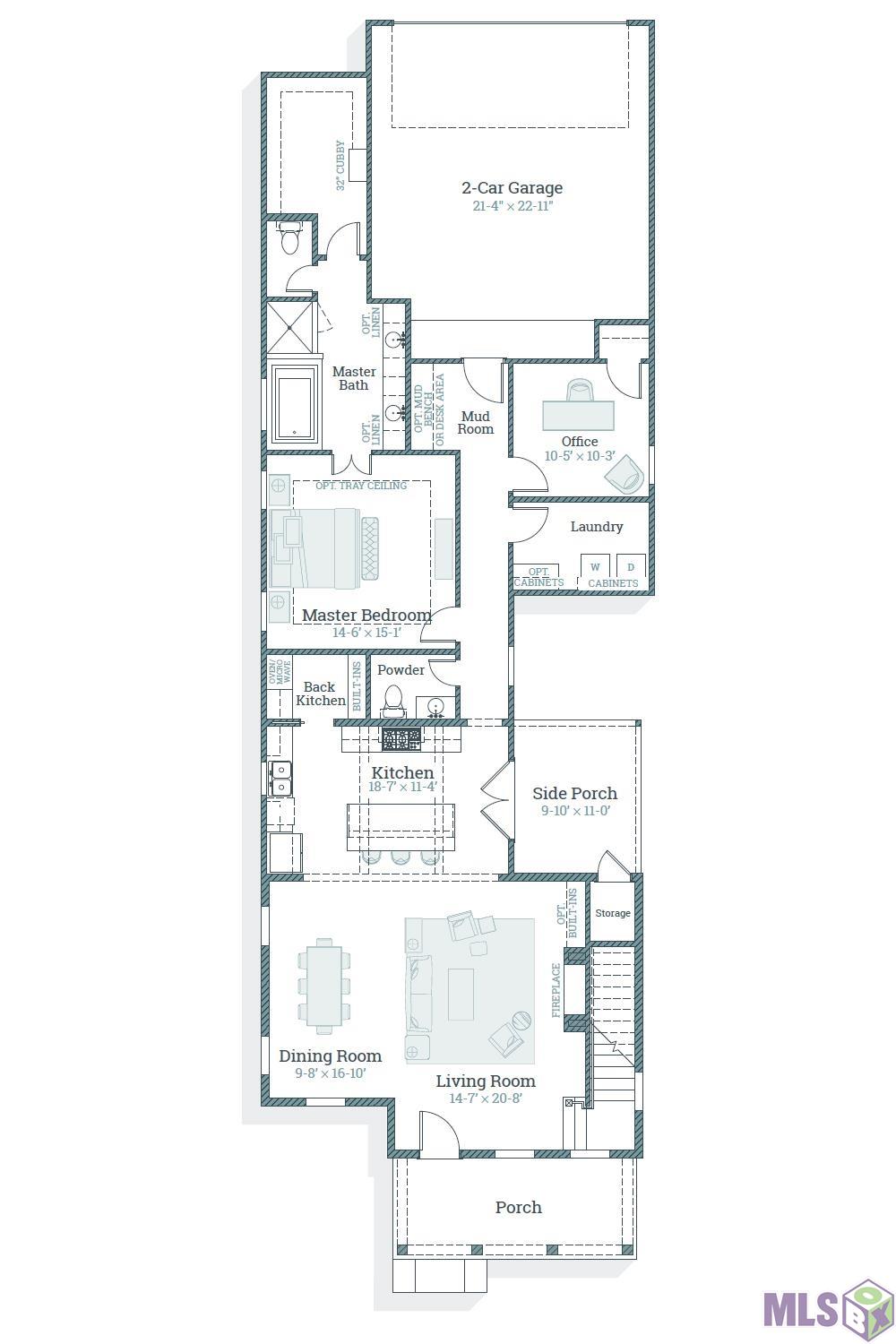 1626 Rue De Grand Baton Rouge, LA 70808 - Photo 2 of 10 Louise - First Floor