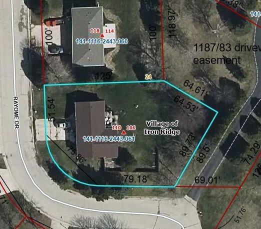 106-110 Rayome Drive Iron Ridge, WI 53035 - Photo 4 of 30 GIS Map