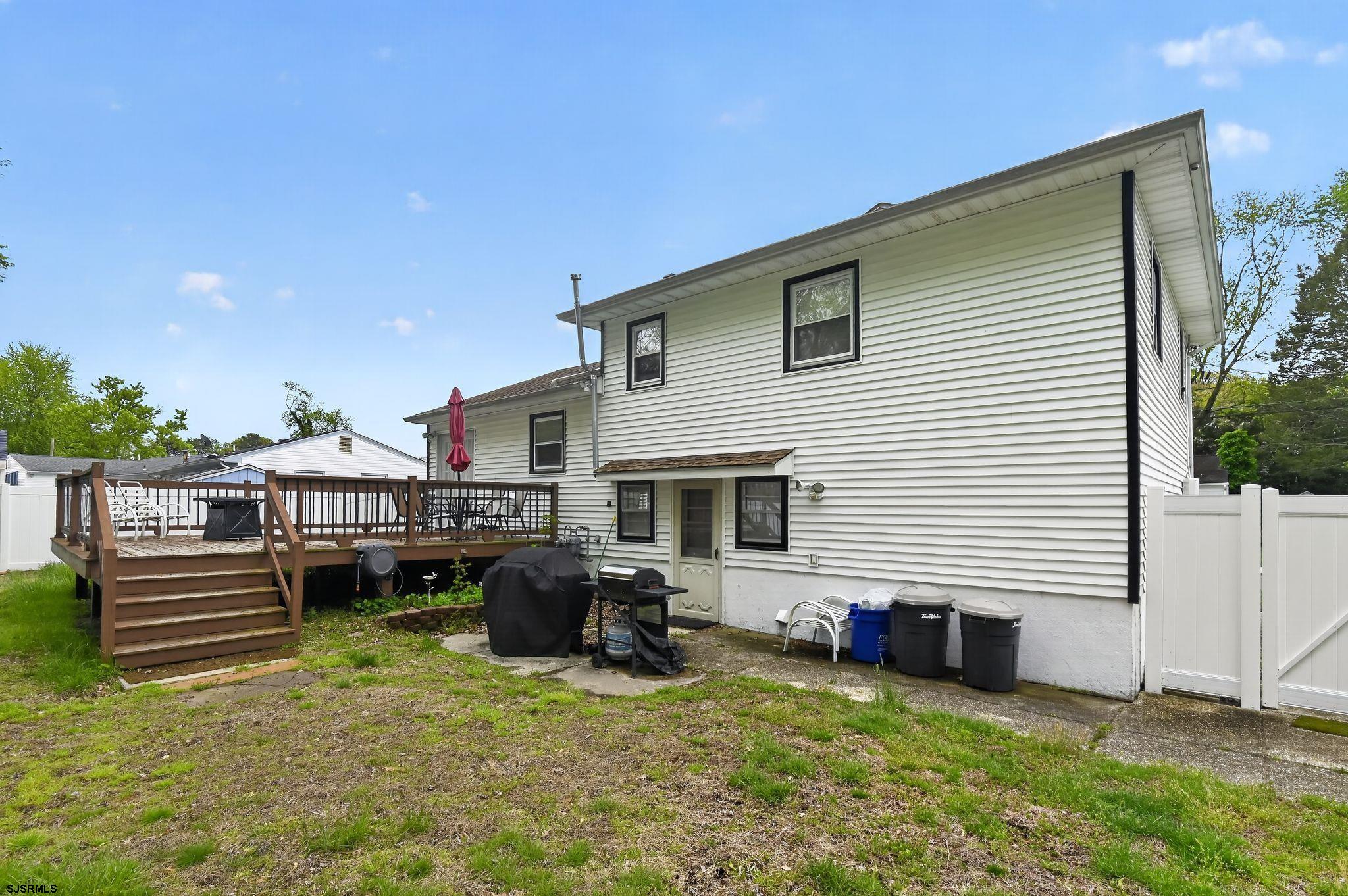 5 Merion Drive Somers Point, NJ 08244 - Photo 27 of 29 a view of a house with a backyard