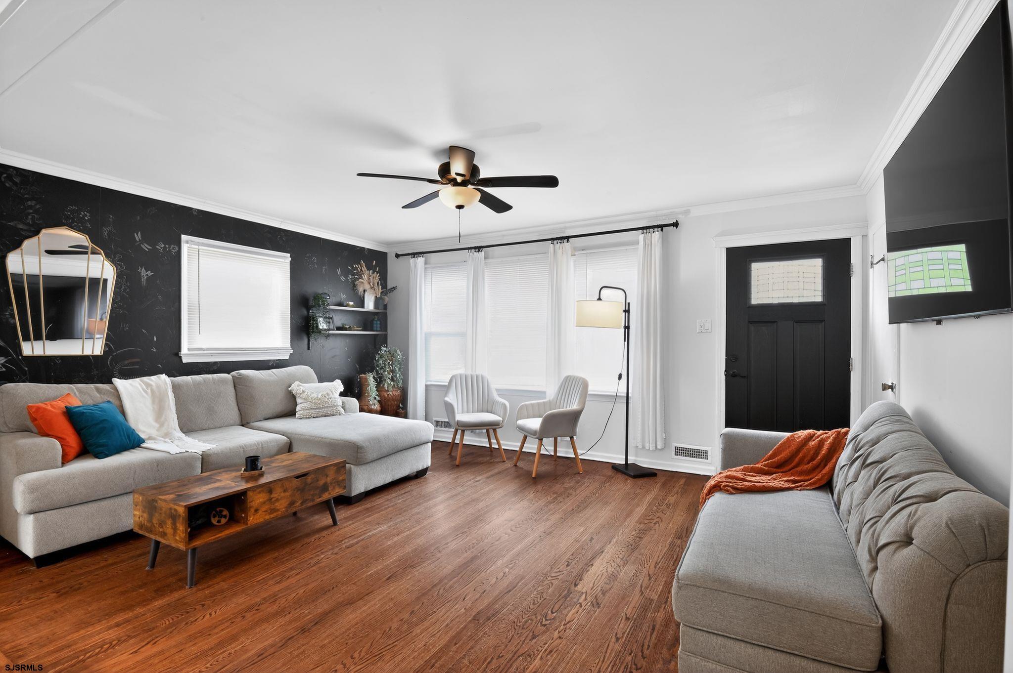 5 Merion Drive Somers Point, NJ 08244 - Photo 7 of 29 a living room with furniture and a wooden floor