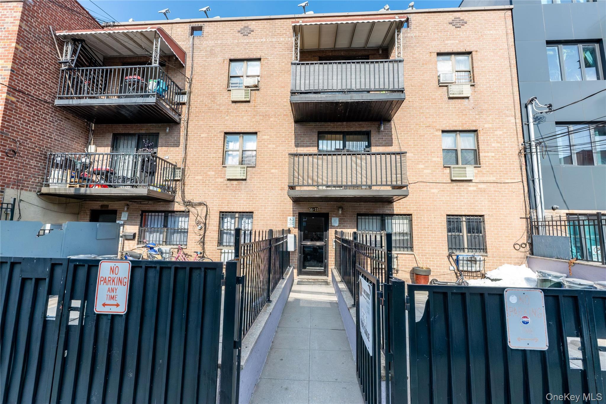 a view of a house with roof deck
