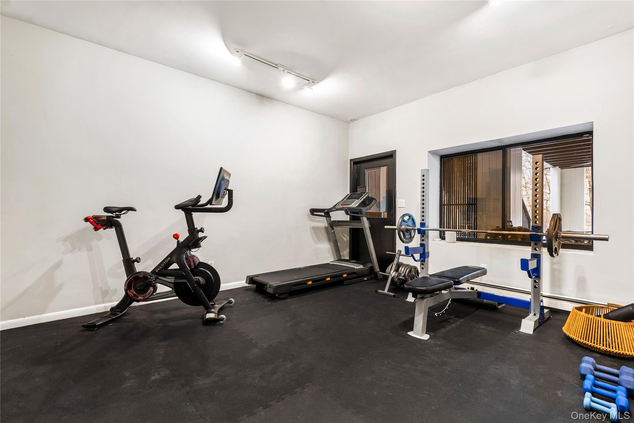 205 Polly Park Road Rye, NY 10580 - Photo 26 of 33 a view of a room with gym equipment