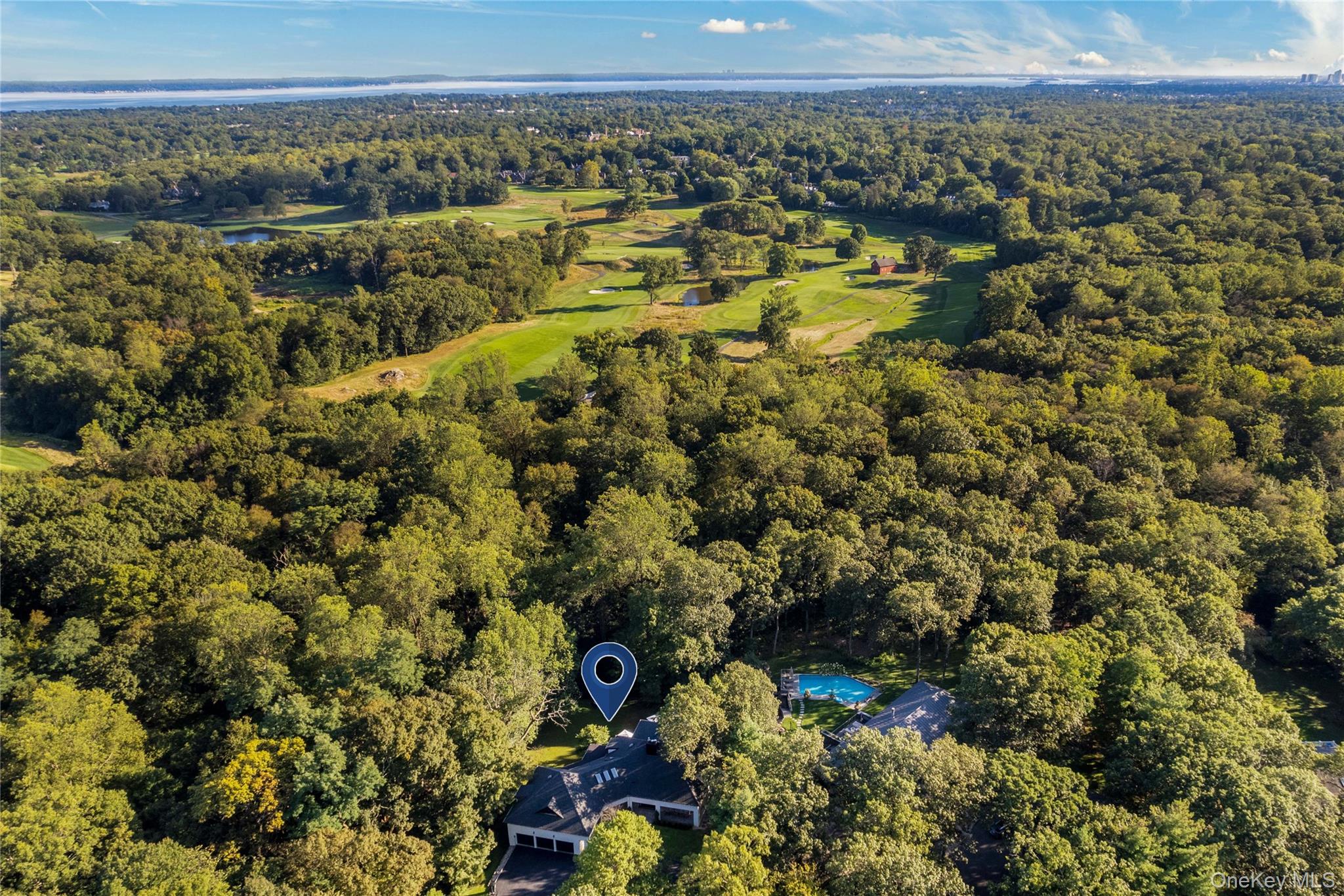 205 Polly Park Road Rye, NY 10580 - Photo 32 of 33 a view of a water pond with lots of trees