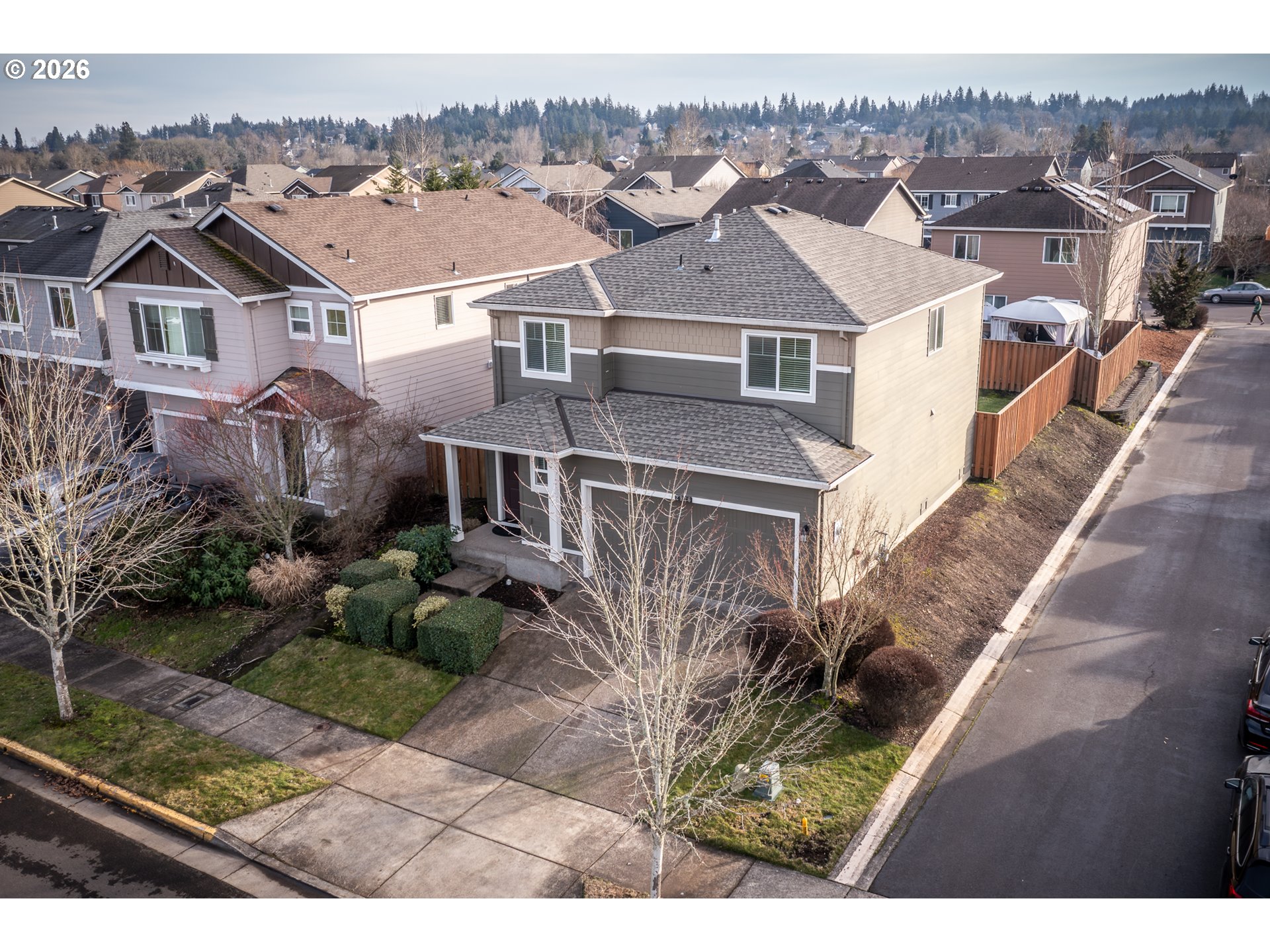2976 Northwest Persimmon Way Albany, OR 97321 - Photo 24 of 29 an aerial view of a house