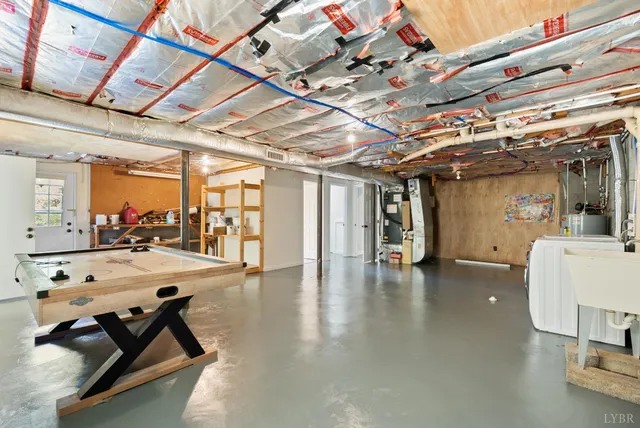 a view of yard with swimming pool