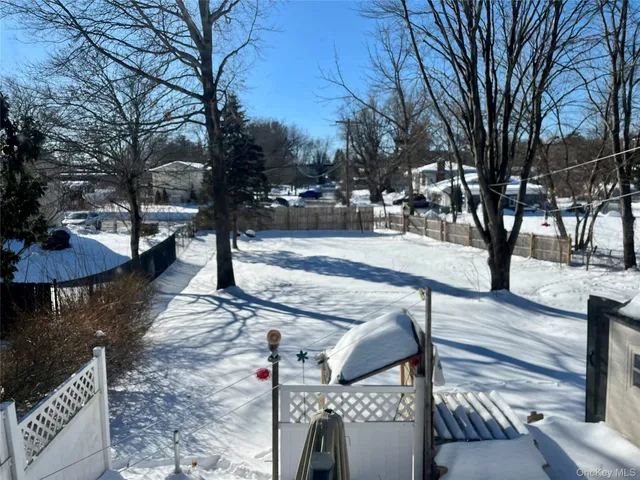 a view of outdoor space with seating