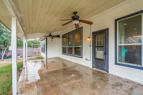 a view of a house with a porch