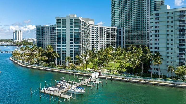 1500 Bay Road, Unit 854S Miami Beach, FL 33139 - Photo 18 of 20 a view of a city with tall buildings