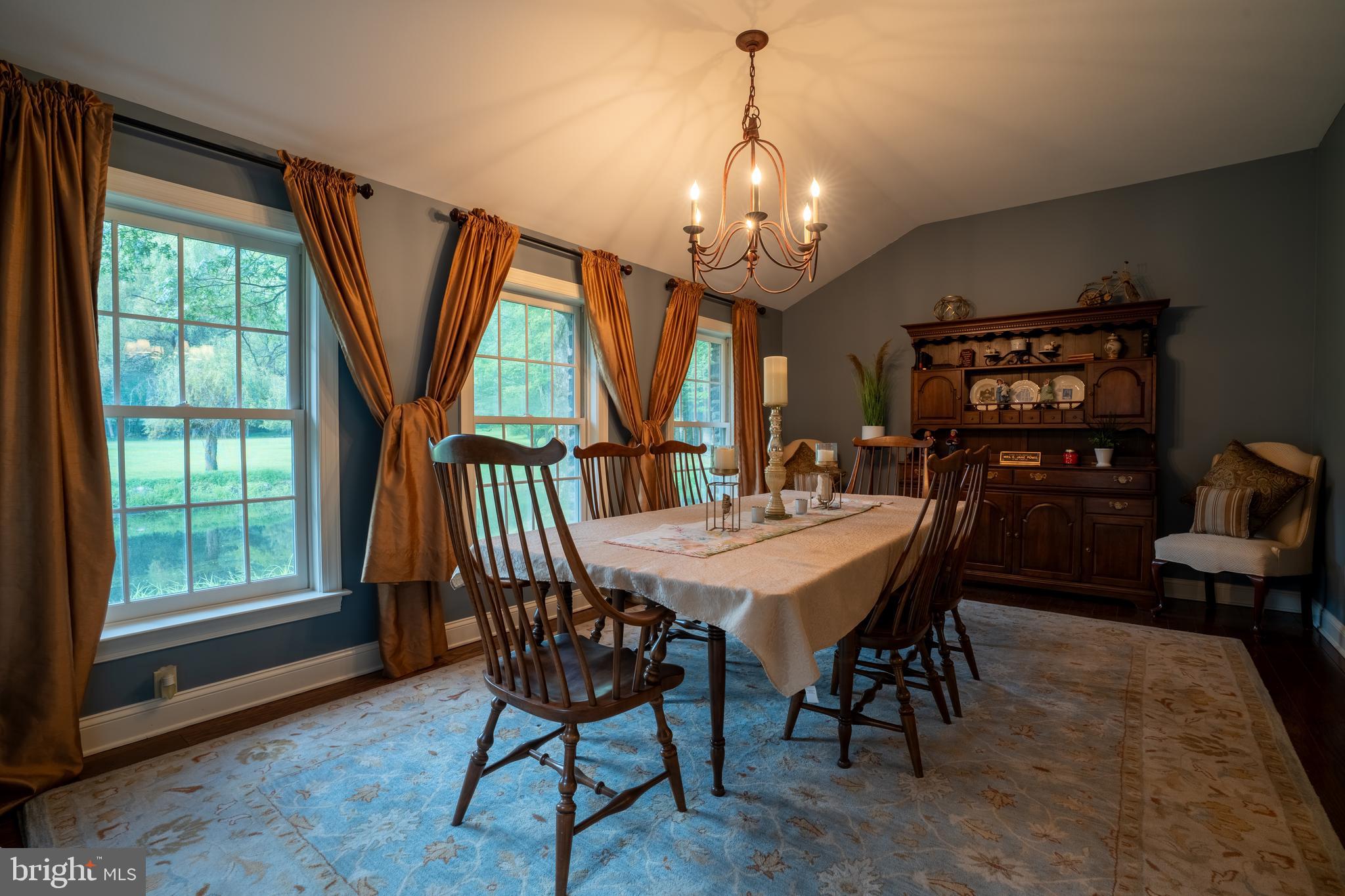 1627 East Saw Mill Road Quakertown, PA 18951 - Photo 27 of 61 a view of a dining room with furniture window and outside view