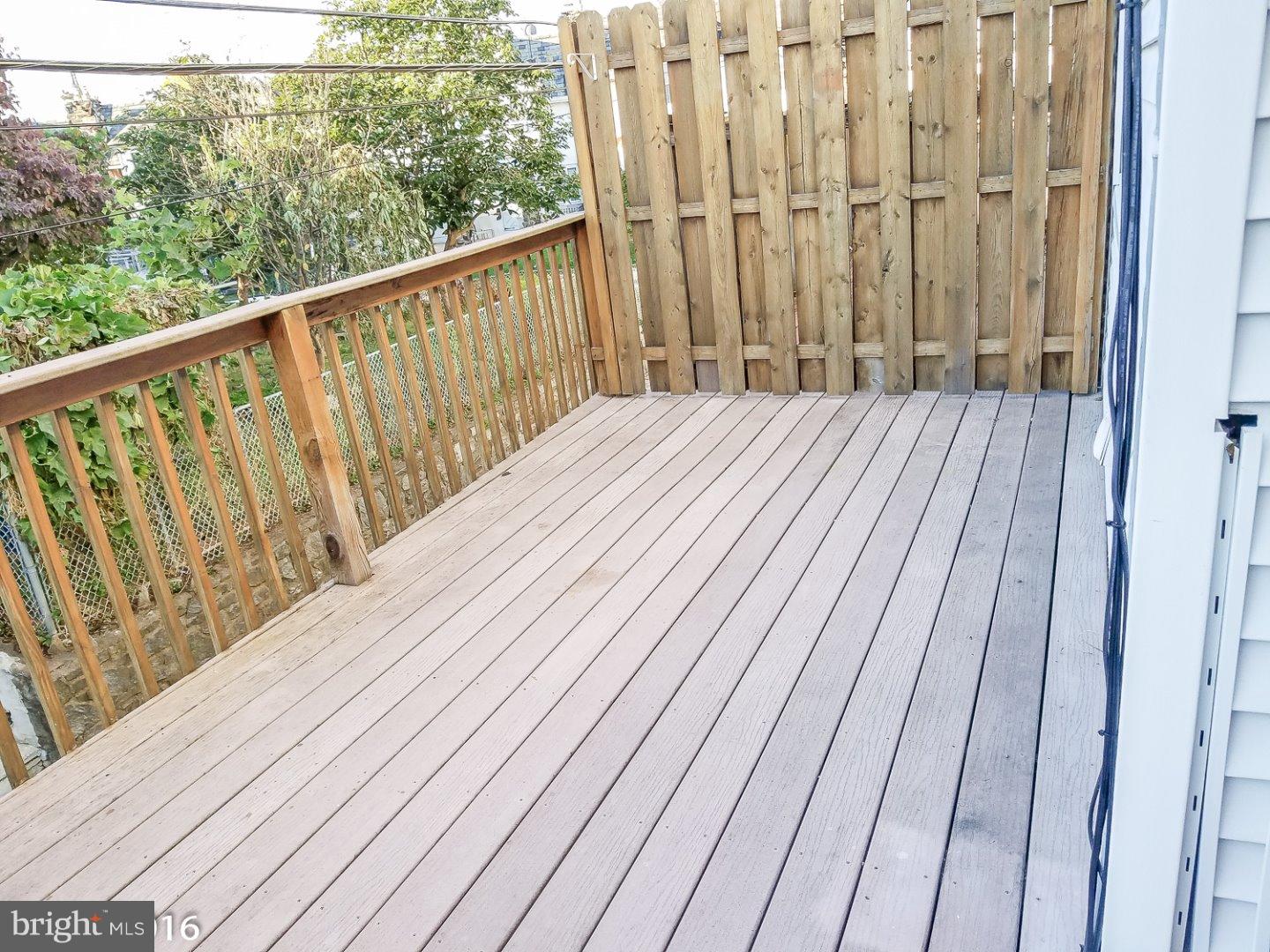 7282 Bradford Road Upper Darby, PA 19082 - Photo 13 of 14 Deck