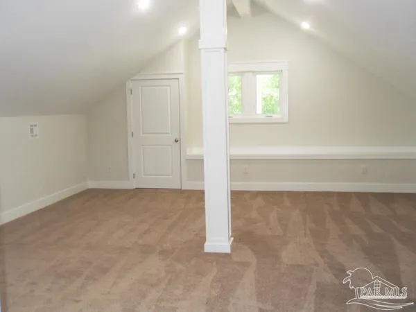 a view of empty room