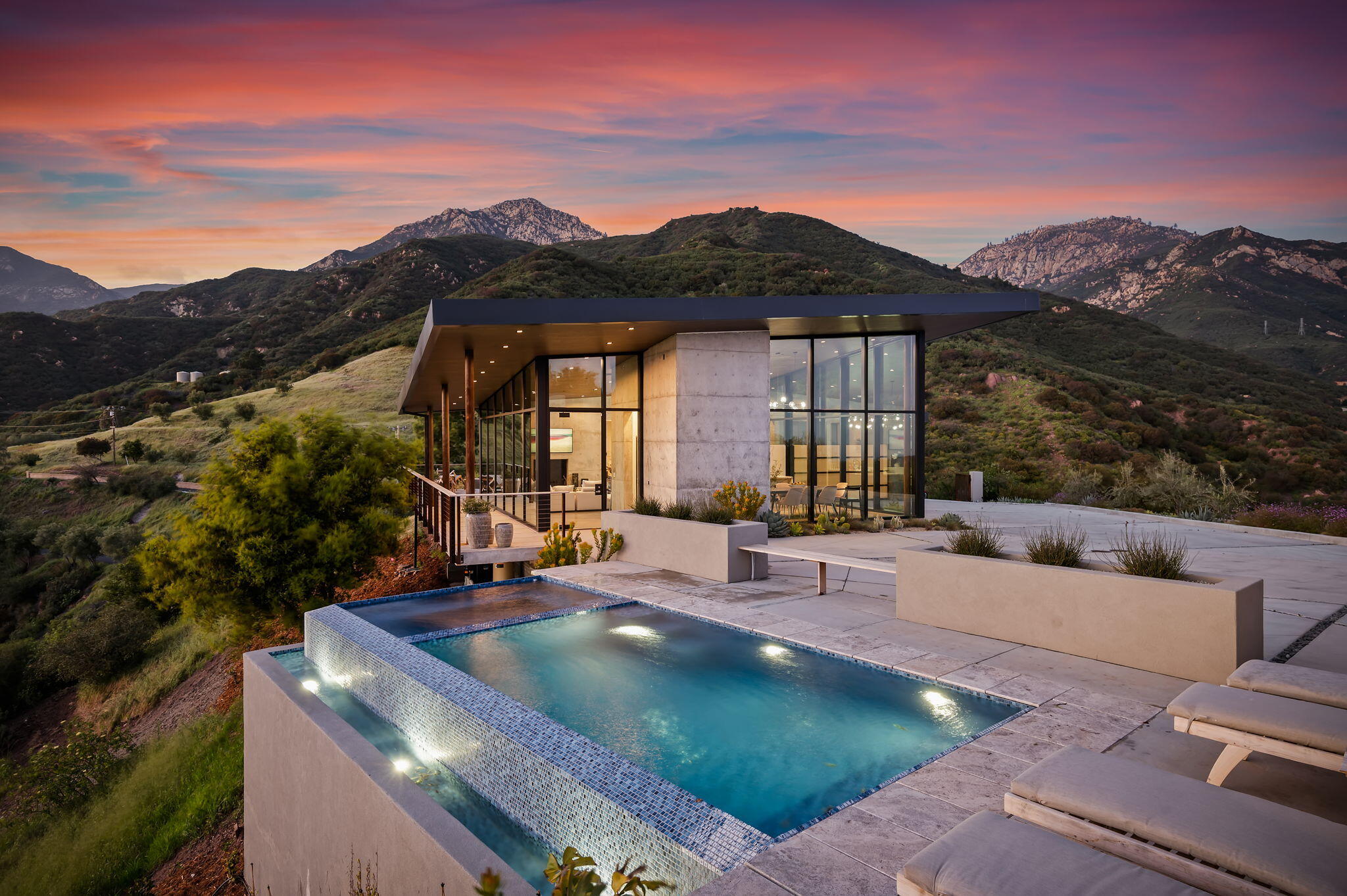 2805 Spyglass Ridge Road Santa Barbara, CA 93105 - Photo 4 of 67 a view of a house with a big yard