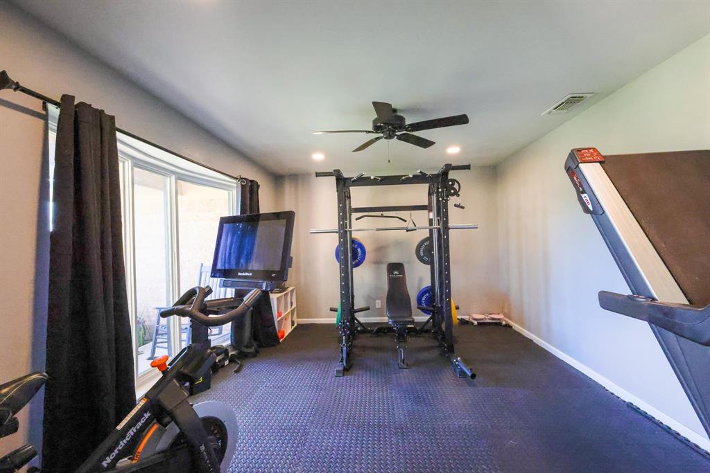 1300 Hillcrest Road Coleman, TX 76834 - Photo 15 of 35 a view of a room with gym equipment