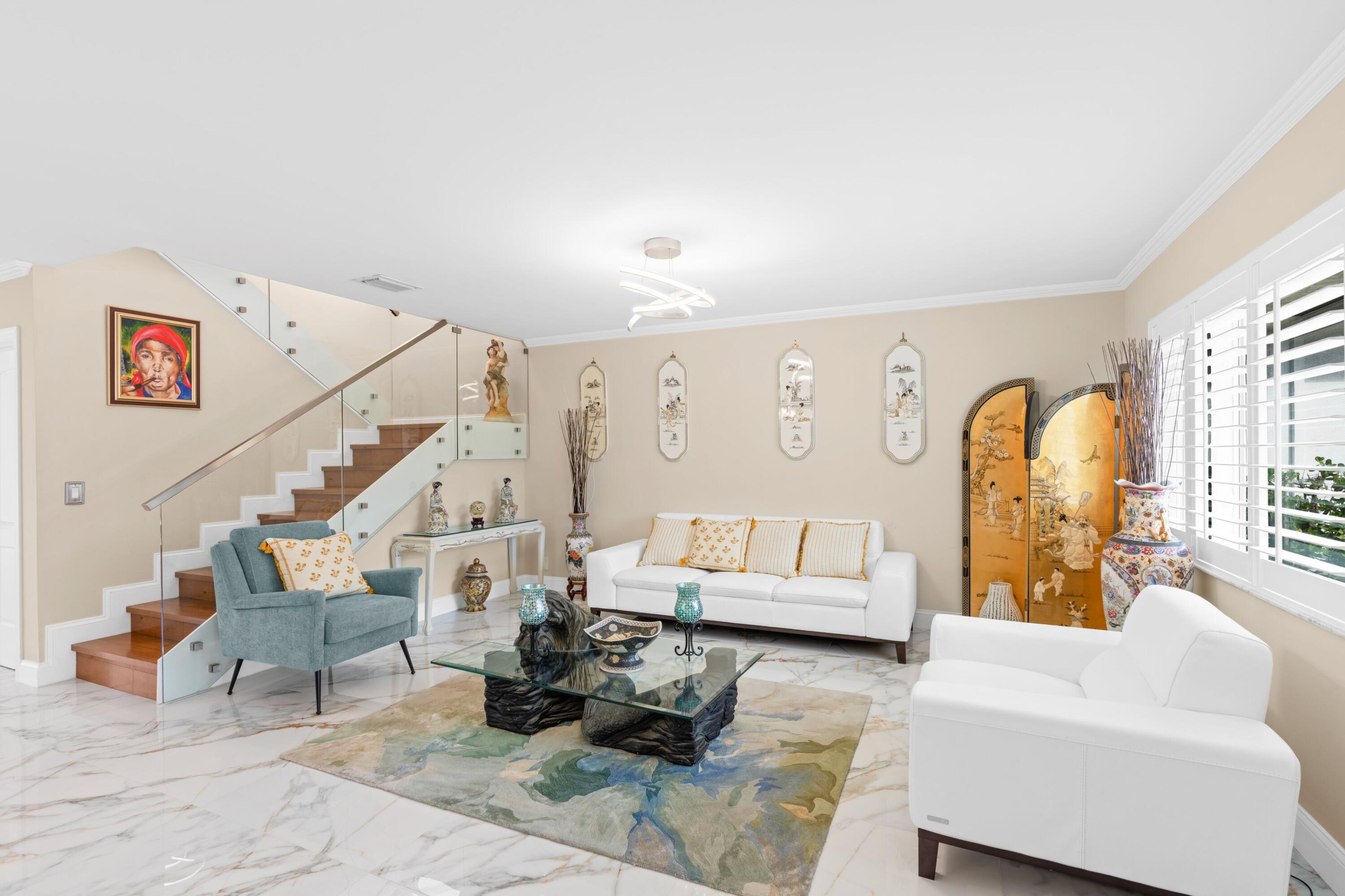 7455 Fairway Trail Boca Raton, FL 33487 - Photo 4 of 42 Living Room