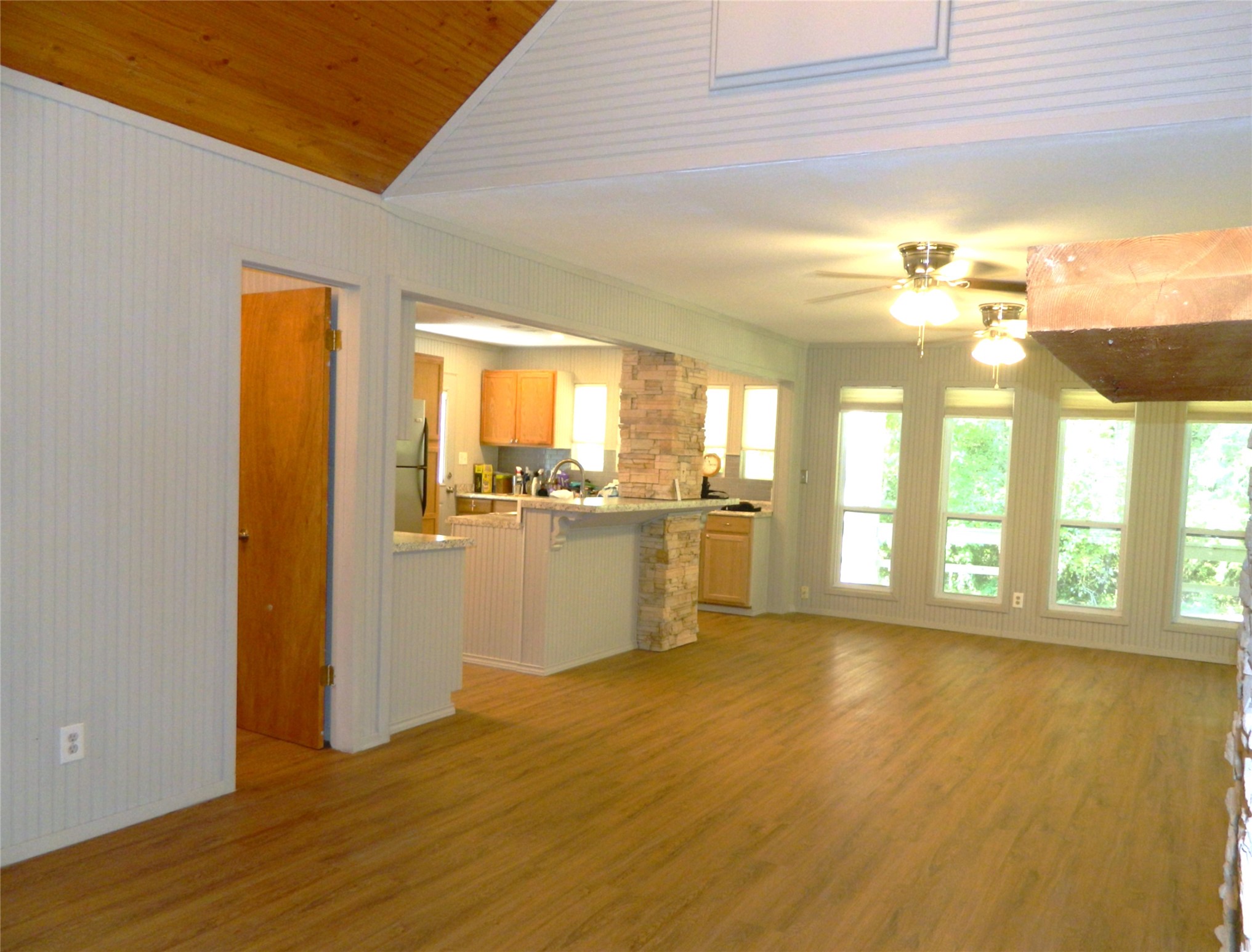 90 Cove Road Coldspring, TX 77331 - Photo 17 of 24 a view of an empty room with a window