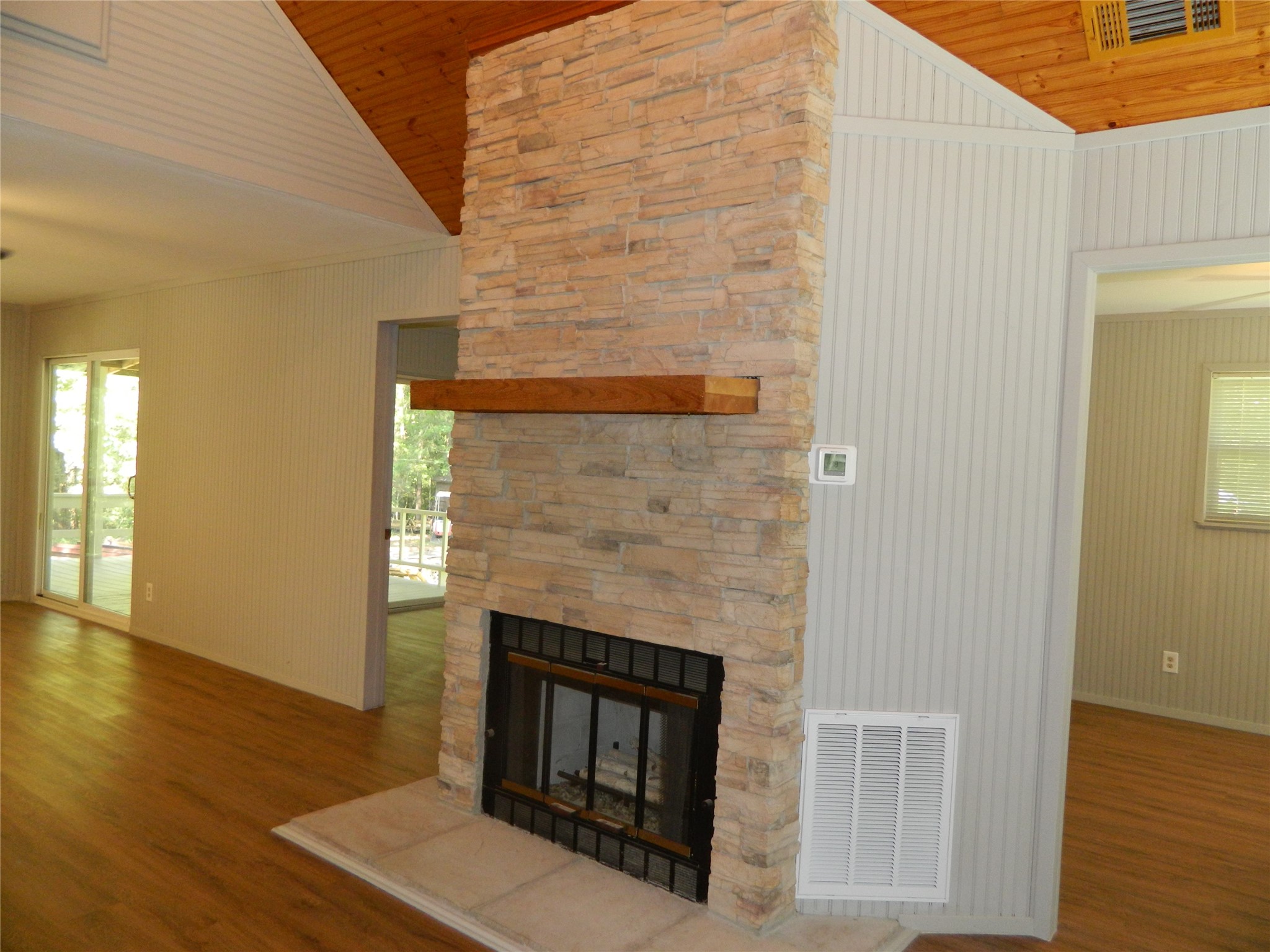 90 Cove Road Coldspring, TX 77331 - Photo 18 of 24 a living room with a fireplace
