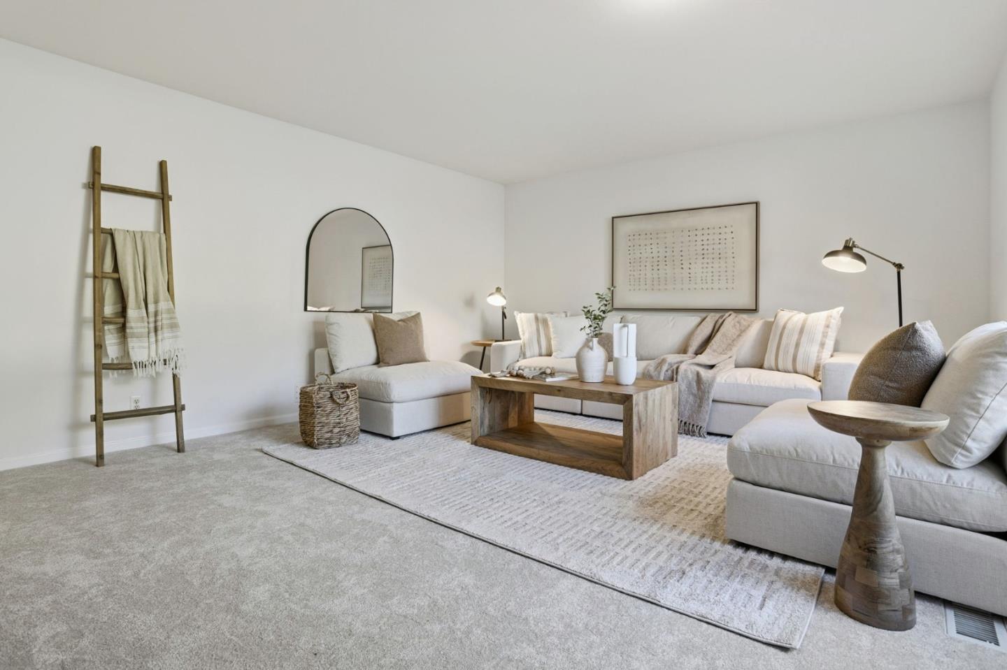 2119 Burr Court Santa Cruz, CA 95062 - Photo 9 of 38 a living room with furniture and a lamp