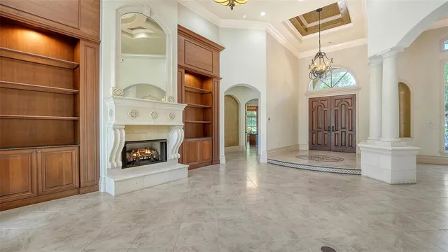 a view of a entryway door of the house