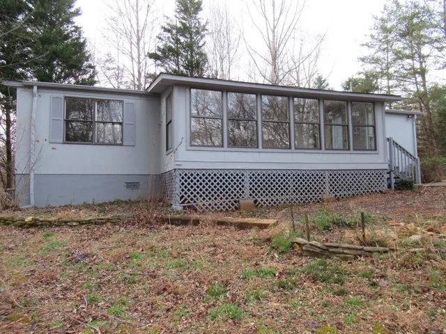a view of a house with a window
