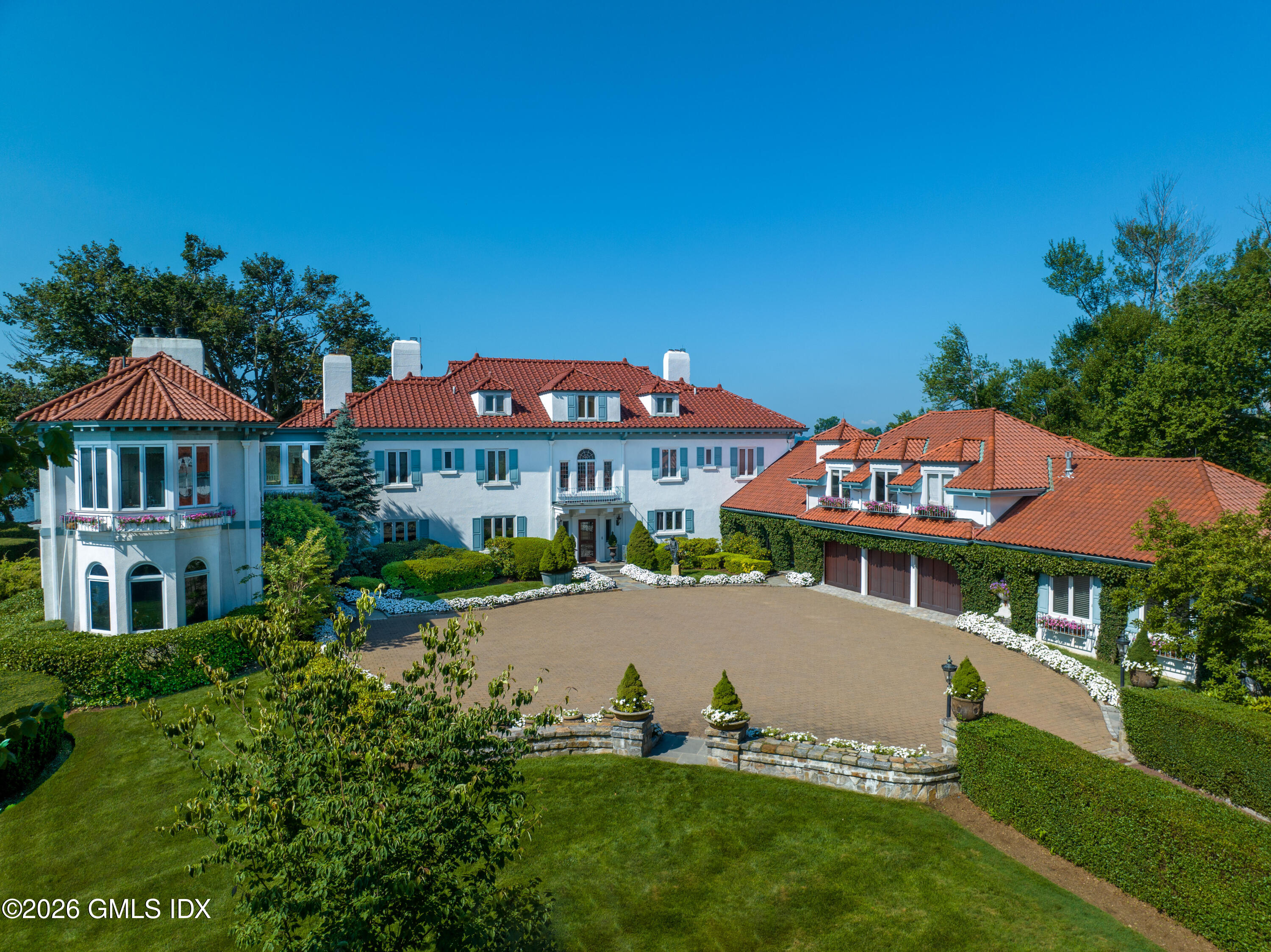 108 Cedar Cliff Road Riverside, CT 06878 - Photo 2 of 49 an aerial view of a house