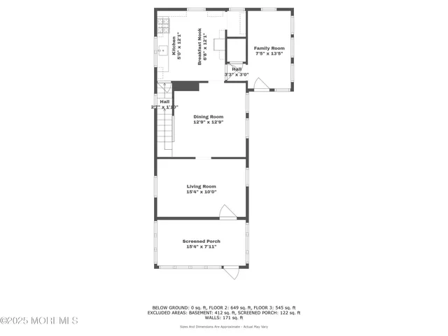 a picture of a floor plan
