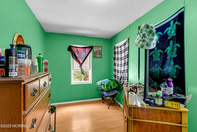 a room with furniture and a potted plant