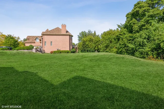 a view of a green field
