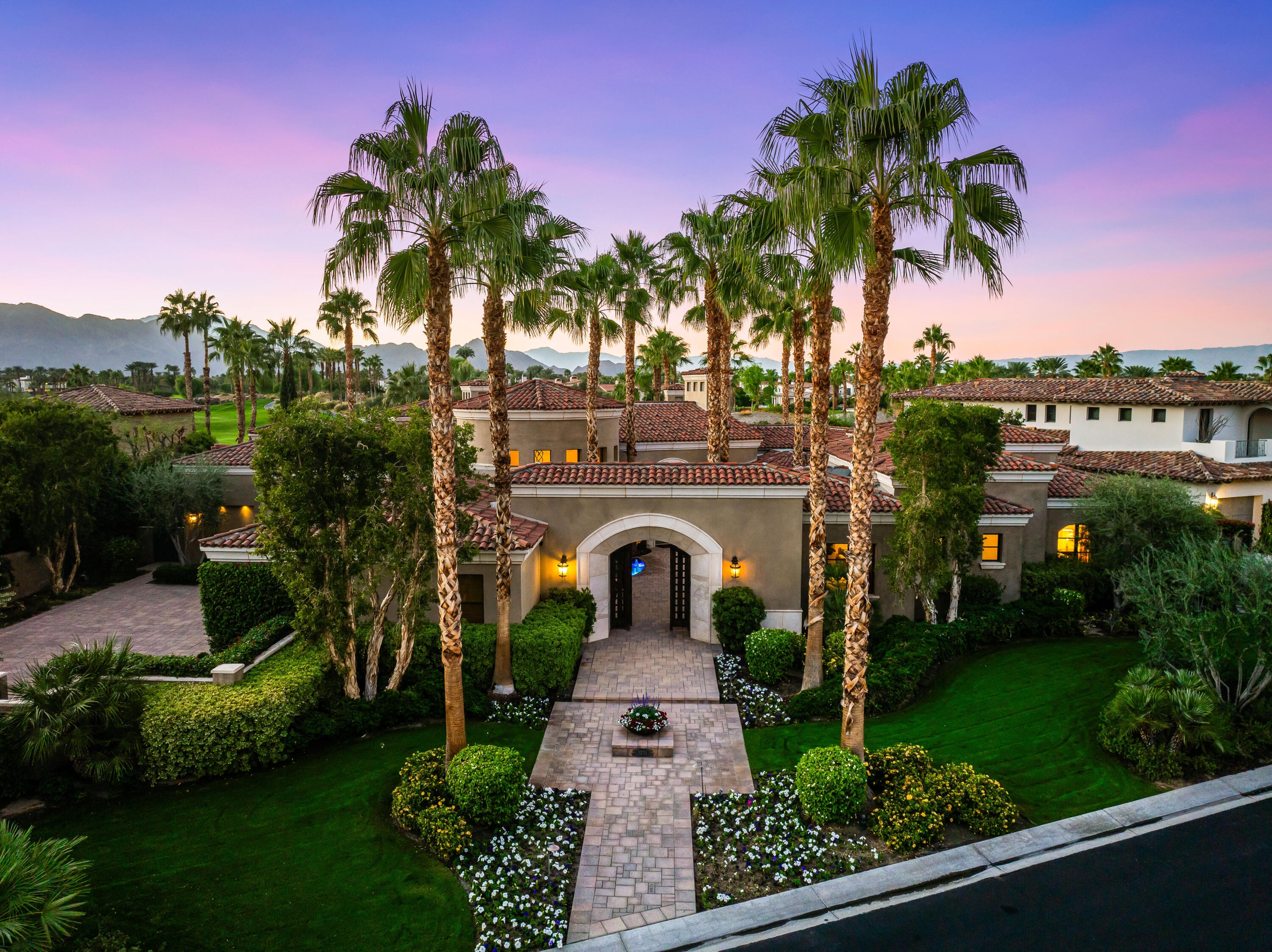 52711 Via Dona La Quinta, CA 92253 - Photo 3 of 61 a view of a yard with palm trees