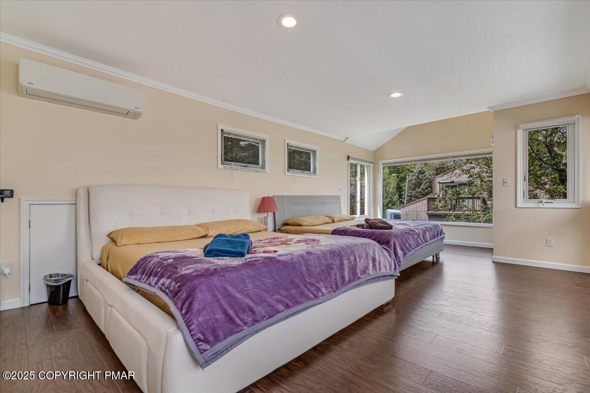 268 Big Pocono Pass Tannersville, PA 18372 - Photo 25 of 66 a bedroom with bed and window