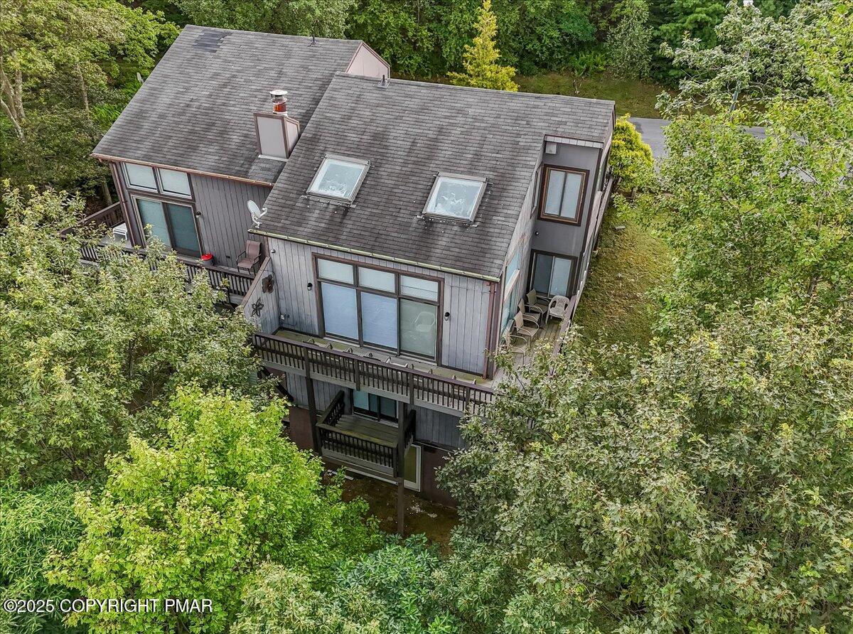 268 Big Pocono Pass Tannersville, PA 18372 - Photo 53 of 66 front view of a house with a small yard