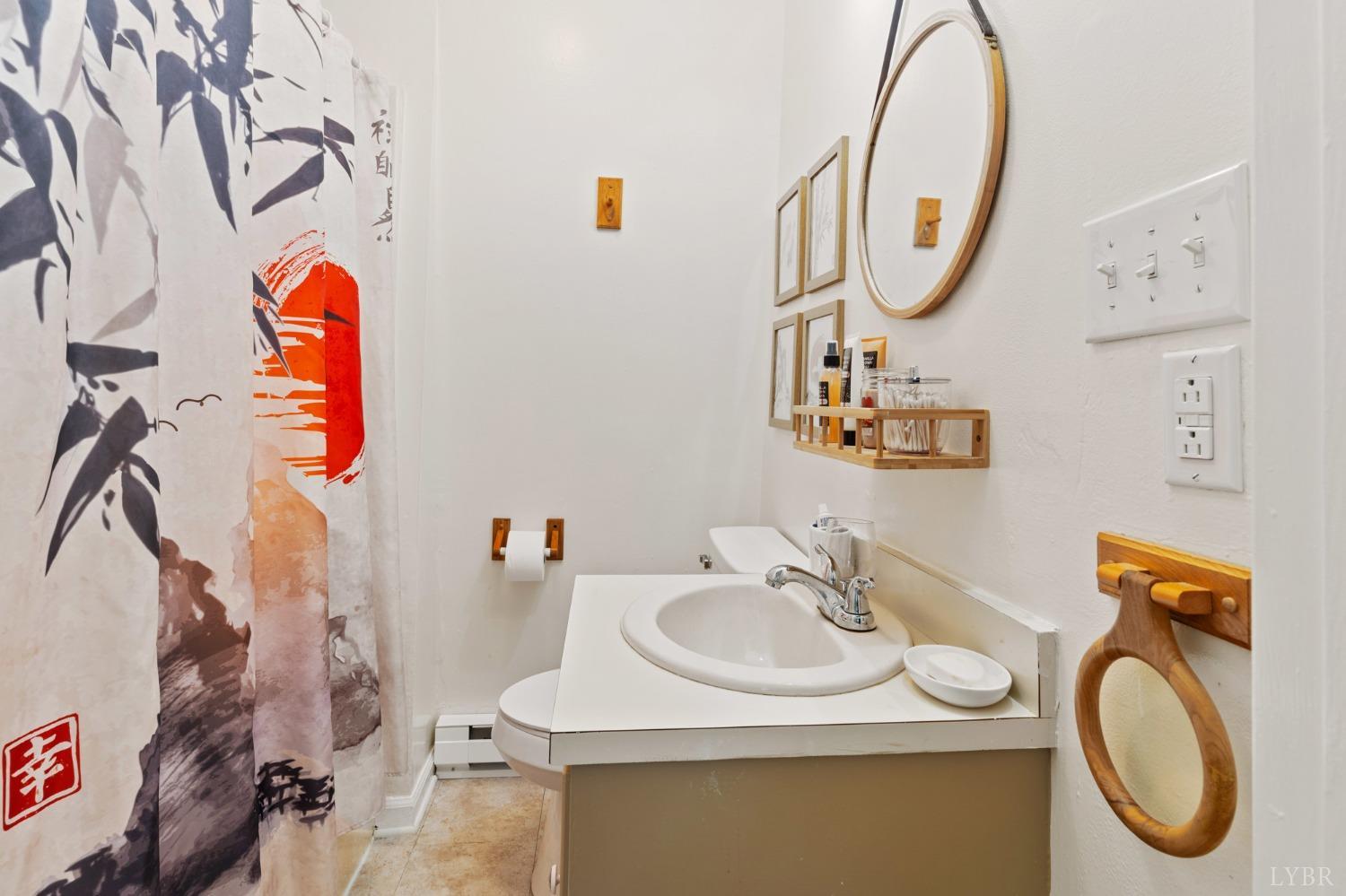 133 Ridge Drive Amherst, VA 24521 - Photo 53 of 61 a bathroom with a sink and a mirror