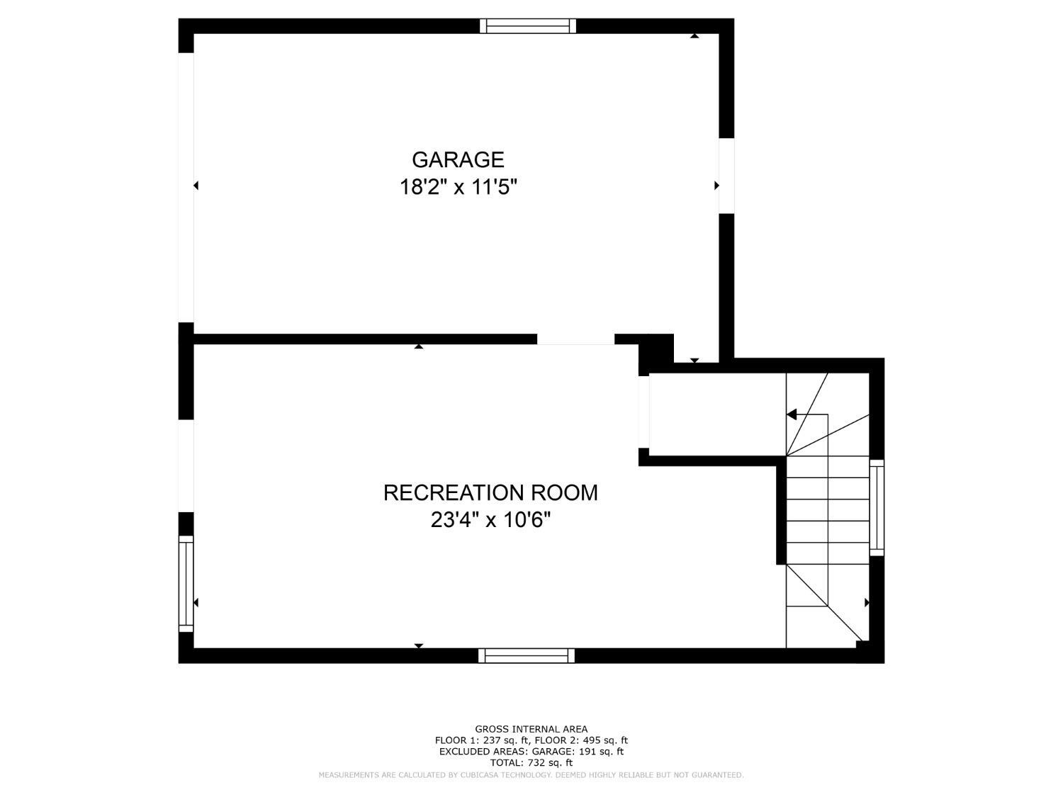 133 Ridge Drive Amherst, VA 24521 - Photo 6 of 61 first level of garage