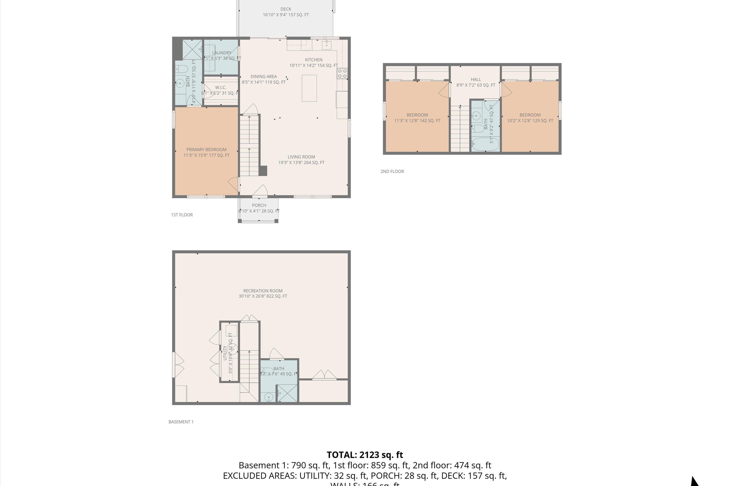 409 Wills Road Lexington, VA 24450 - Photo 42 of 42 a picture of a room with a floor plan