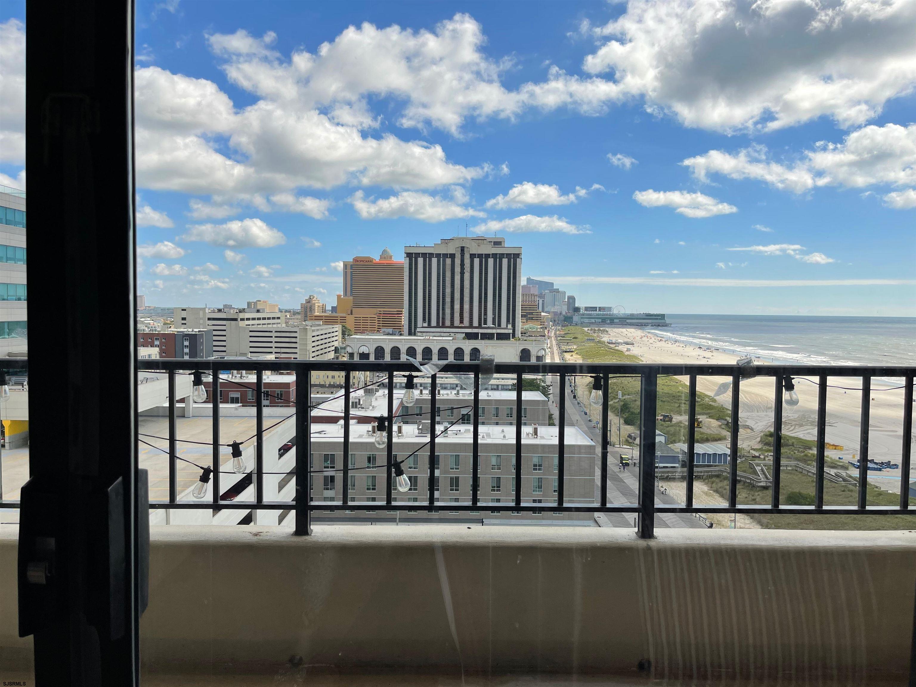 3851 Boardwalk, Unit 1405 Atlantic City, NJ 08401 - Photo 12 of 36 a view of a balcony with city view