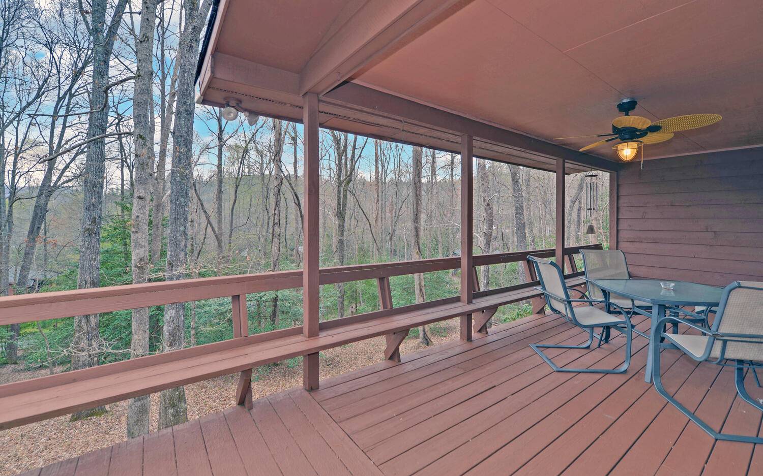 2139 Lake Louisa Road Hiawassee, GA 30546 - Photo 29 of 48 a view of a chairs and table on the wooden floor