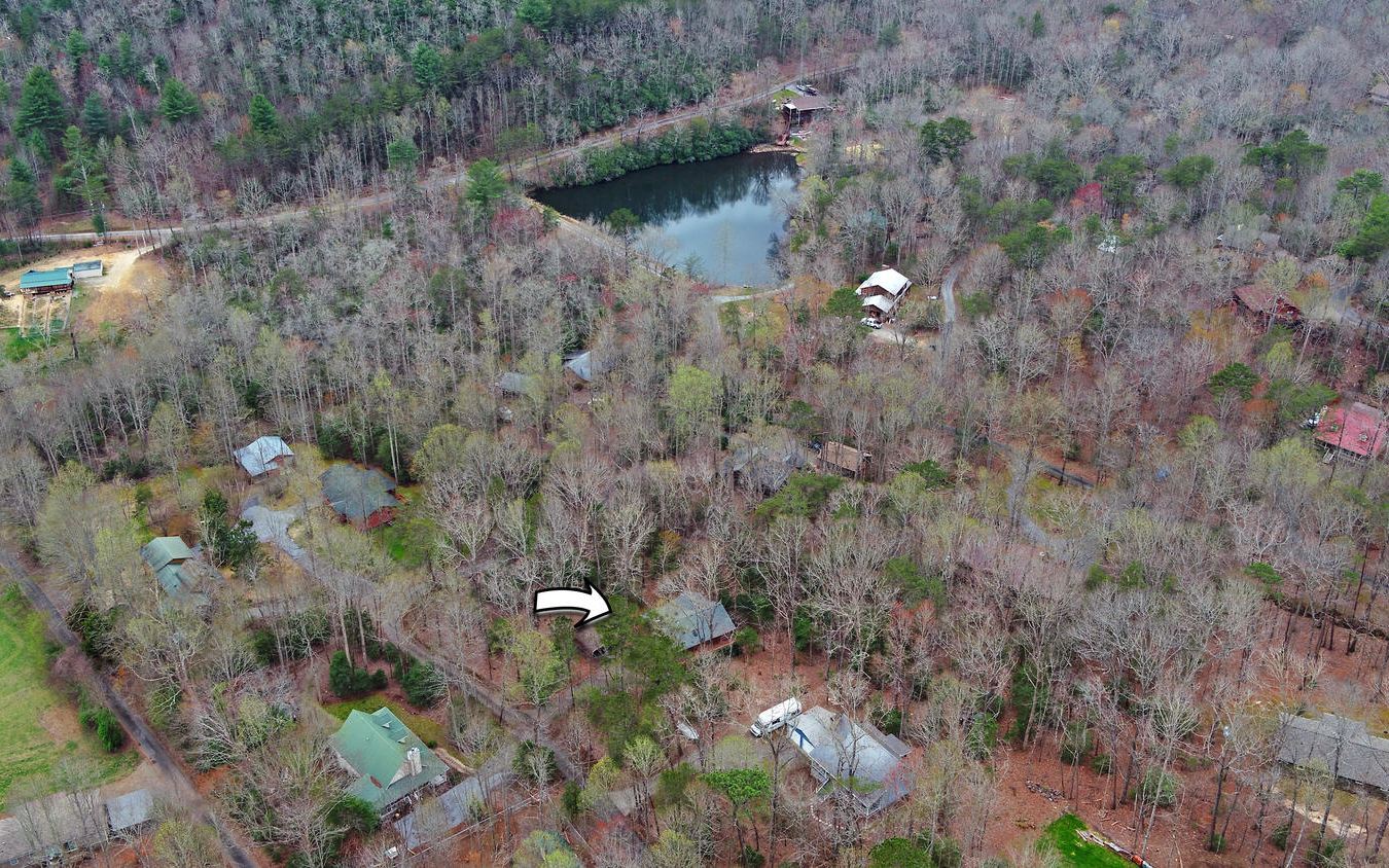 2139 Lake Louisa Road Hiawassee, GA 30546 - Photo 44 of 48 a bird view of a house and a forest
